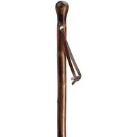 Unisex Fitted Sanded Knob Cane Scorched Chestnut  -Affordable Gift! Item #DHAR-9769300