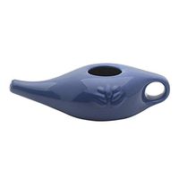 Melo-bell Ceramic Neti Pot Nasal Wash System Cleaner Nose Washing Starter Kit Comfortable Spout Pot for Sinus Rhinitis Allergy Astounding