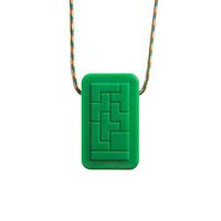 Geo Tag - Arcade - Chew Necklace for Sensory, Oral Motor, Anxiety, Autism, ADHD…