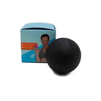 Yoga ballMassage Ball Women Lacrosse Candy Color Yoga Mobility Myofascial Trigger Point Release Body Muscle Relaxation Ball,Black