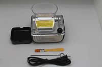 EDO Top-o-Matic 6.5mm Slim Tube Cigarette Machine Tobacco Machine C93(Silver Black)