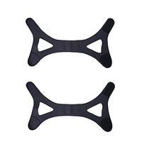 Anti Snoring Chin Strap, Stop Devices and Solution, Snore Stopper Bandage, Reduction Relief Stopper, Women Men Better Breath Health (Black) 2 Bags