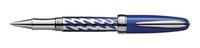 Laban Enamel Blue Ovals Rollerball Pen - LMB-R200-5BL