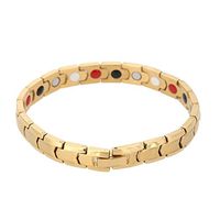 Elegant Magnetic Bracelets, Relief for Arthritis Bracelets for Women/Man Fashion Titanium Steel Adjustable Bracelet Wristband Health Care Gift