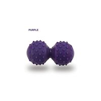 Sport Fitness Spiky Trigger Point Massage Ball Hand Back Neck Myofascial Release Pain Relief Fasciitis Roller,Purple