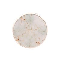 1PC Contact Lens Box Portable Case Travel Kit Container Plastic Holder Carrying On Travel Lens Case Marble Pattern White