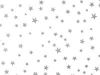 Special Occasion Cello Rolls - 40"x100' Silver Stars Cello Roll 1.0 mil (2 Rolls) - WRAPS-CR40SIS