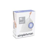 simplehuman, 90 Code B Custom Fit Liners, 3 x 30pk, 90 Pack, Piece