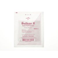 Medline Medline non25852 non25852z sterile bulkee Super Fluff Sponge (one Box of 40 sponges), 8 Ounce
