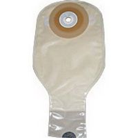 1-Piece Post-Op Adult Drainable Pouch Precut Deep Convex 1" Round - 10 Each / Box