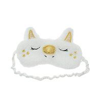 Tmrow Unicorn Sleeping Mask Cute Unicorn Horn Soft Plush Blindfold Eye Cover for Women Girls