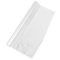 NUOBESTY Transparent Wrap Sheets Gift Wrapping Paper Bouquet Gift Hamper Basket Cellophane Portable Flower Wrapping Accessory for Party Wedding Birthday Party, 1 Roll