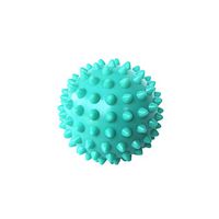 6.5cm PVC Spiky Massage Ball Trigger Point Sport Fitness Hand Foot Pain Relief Plantar Fasciitis Reliever Hedgehog,Green