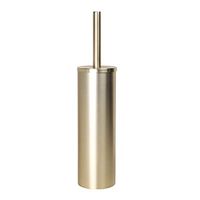 SONGHG Stainless Steel Toilet Brush and Holder for Bathroom Toilet Bowl Cleaner Brush Set, Bronze