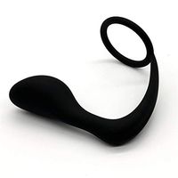 A-YUEYUE Silicone Body Plug Dilator Massager with Ring for Men and Women Beginners Training