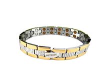 HiJet Magnetic Bracelet Elegant Titanium Magnetic Therapy Bracelet Pain Relief for Arthritis and Carpal Tunnel Xmas Gift Thanks Giving Gift