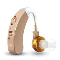 JINGHAO Hearing Amplifier Personal Sound Enhancement Aid Noise Reducing with Batteries Size 675