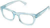 Peepers by PeeperSpecs womens Venice Square Reading Glasses, Aqua, 48 mm, +1.25