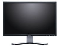 Dell 2407WFP-HC Black / Silver 24" WideScreen Screen 1920 x 1200 Resolution LCD Flat Panel Monitor