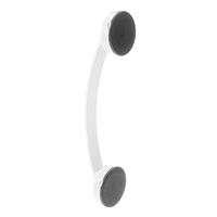 Vktech Shower Wall Suction Cup Grab Bars,Shower Handle Bar Offers Safe Grip with Strong Hold Suction Cup for Safety Grip Grab in Bathroom (White)
