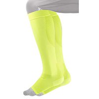 OS1st FS6 Performance Foot Sleeve(s) for Plantar Fasciitis Pain Relief, Heel Pain and Arch Support (FS6+, Medium, Yellow)