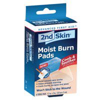 2Nd Skin Moist Burn Pads 1 & 1/2 X 2" Pads 6'S