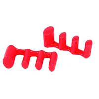 NewPinky 1 Pair Toe Stretcher Soft Comfortable Silicone Yoga Big Toes Spacers Corrector