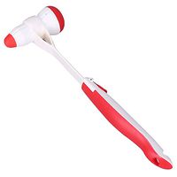 Kedelak Massager Tool Hammer, Stress Reliever Massage Hammer Back Shoulder Massage Full Body to Alleviate Fatigue Pain - for Household, Office Workers Blood Circulation Tool (White Red)