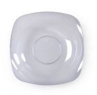 Fineline Settings Renaissance Clear Rounded Square China-Like 12 oz Bowl  120 Pieces