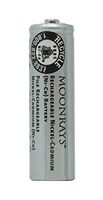 Moonrays 47740SP Rechargeable NiCd AA Batteries for Solar Powered Units, 8-Pack