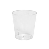Arant 2oz Plastic Shot Glasses, Clear, Set of 30, Ideal for Party, Catering Supplies and Testing