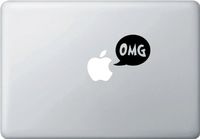 Yadda-Yadda Design Co. OMG - MacBook or Laptop Decal