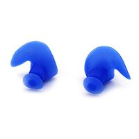 Bocotous Waterproof Swimming Professional Silicone Earplugs Unisex Adults Children for Swimming Surfing,Blue 1 Pair