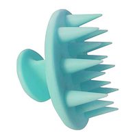 Silicone Shampoo Scalp Hair Massager and Dish Brush 2 in 1, Clean Brush for Bath Shower (Green)