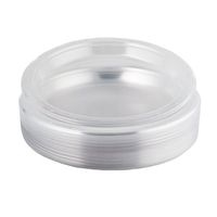 Plastico 7" Clear Plates, 40 Count