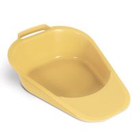 Medpro Fracture Bed Pan with Plastic Guard and Built-in Handles, Adult