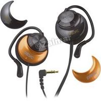 Sony PSYC Clip-On Stereo Headphones with Interchangeable Caps (Model# MDR-Q23-PSBLK)