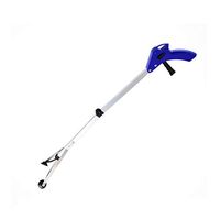 Yg-ct Anti-Slip Handle Muti-Purpose Folding Aluminum Alloy Grabber Pick Up Tool Reacher Extend Easy Reaching Trash Stick Cleaning Tool (color : Blue)