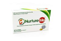 Nurture Me Women's Omega 3 DHA Fish Oil Supplement - for All Women 18 to 55+ Years (30 Tiny Softgel) Pregnancy, Prenatal, Postnatal & Lactation Support