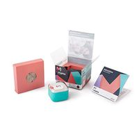 Fertility Ovulation Tracker Monitor by HIMAMA - Great Predictor for Natural Family Planning - Ovulation Test Strips Sticks on Body and Connects to App on Phone (Large)