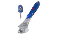 Quickie 2054902 Dish Brush, 2 in 1, Blue