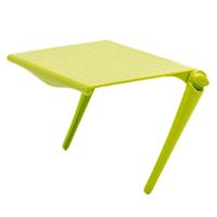 SuperUS Screen Shelf, Computer Monitor Riser Desktop Stand ABS TV Rack Display Shelf Storage Desk (1 pcs, Green)