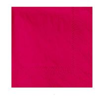 Hoffmaster 180311 Beverage Napkin, Regal Embossed, 2-Ply, 1/4 Fold, 9-1/2" Length x 9-1/2" Width, Red (4 Packs of 250)