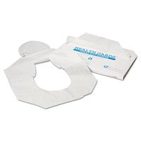 HOSPECO HG1000 Health Gards Toilet Seat Covers, Half-Fold, White, 250/Pack, 4 Packs/Carton