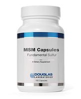 Douglas Laboratories - MSM Capsules (Fundamental Sulfur) - Supports Joint, Connective Tissue, Hair, Skin, and Liver Health - 100 Capsules