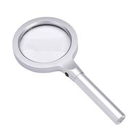 Fly 10 Times Magnifier Handheld Portable Magnifying Glass with Light Magnifier