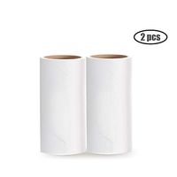 10cm Lint Roller Refill, Pack of 2, Sticky Paper Roller Pet Hair Remover Roller Mop Refill for Clothes/Pet/Furniture/Car, 120 Sheets Total