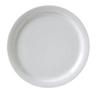 Vertex China CAT-16 Argyle and Catalina NR Plate, 10-1/2", Porcelain White (Pack of 12)