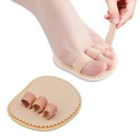 Footsmart Toe Straightener - Best Toe Straightener - Left Right Foot Triple Toes Separators Straightener Bunion Protector - Right (Foot Toe Straighteners)