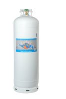 Flame King YSN-100 100-Pound Steel Propane Cylinder with 10% POL Valve and Collar